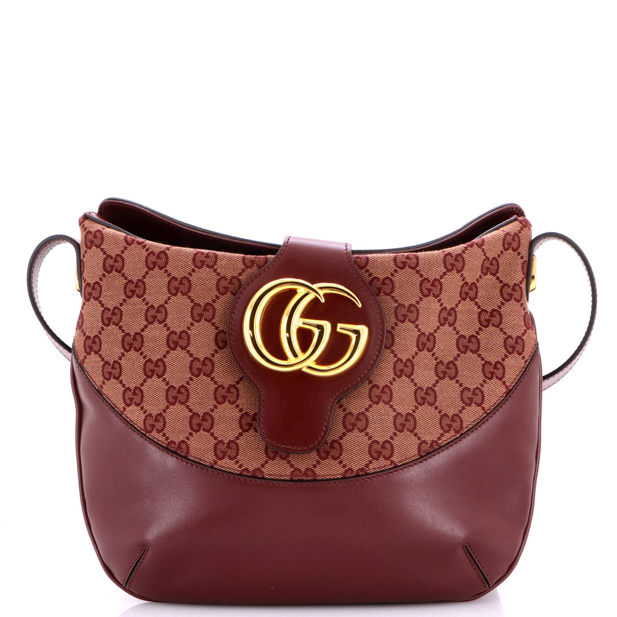 Arli Crossbody Bag Leather and GG Canvas Medium