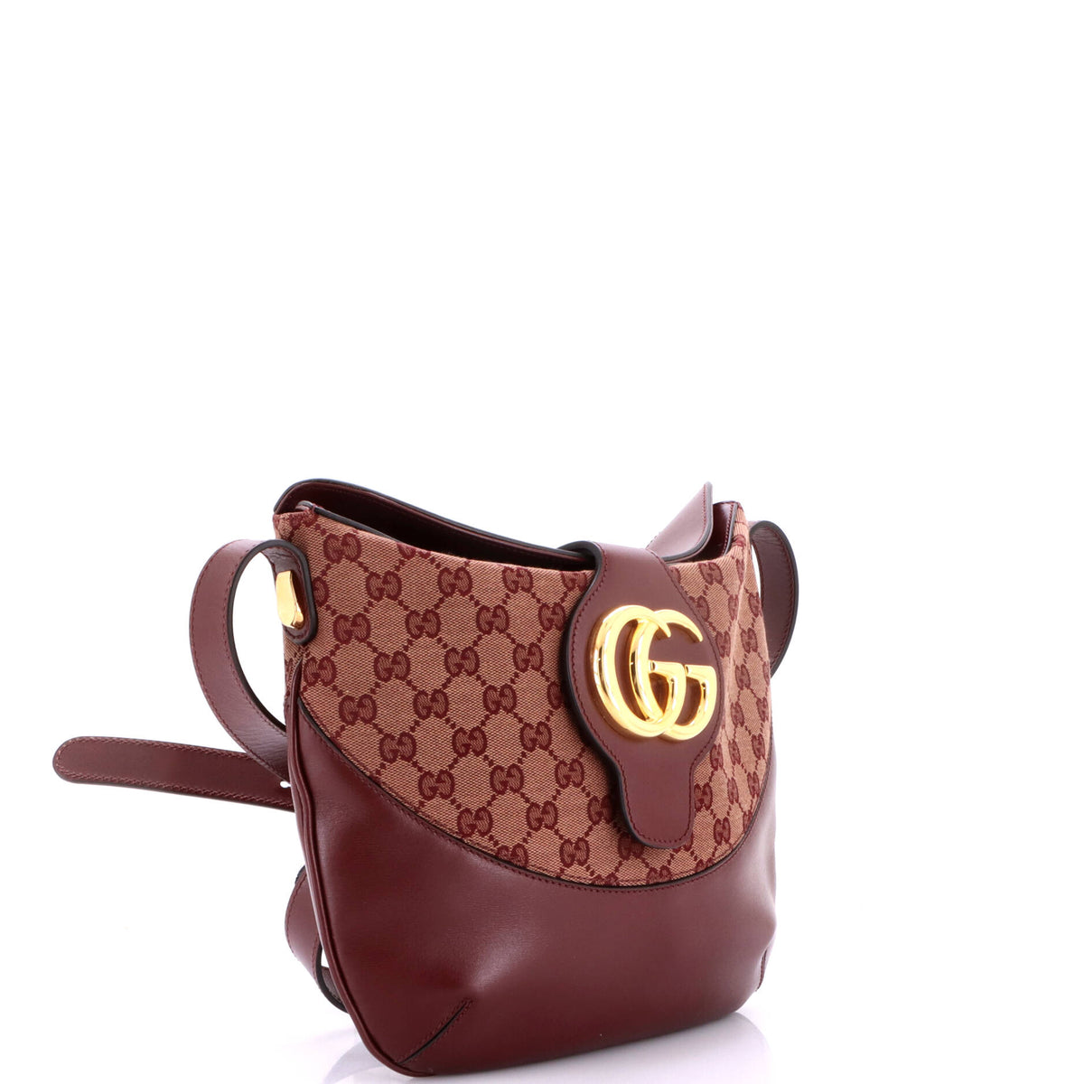 Arli Crossbody Bag Leather and GG Canvas Medium