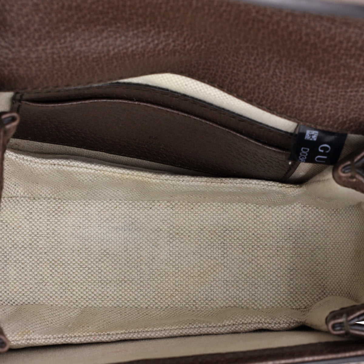 Bamboo 1947 Top Handle Bag Jumbo GG Canvas Mini