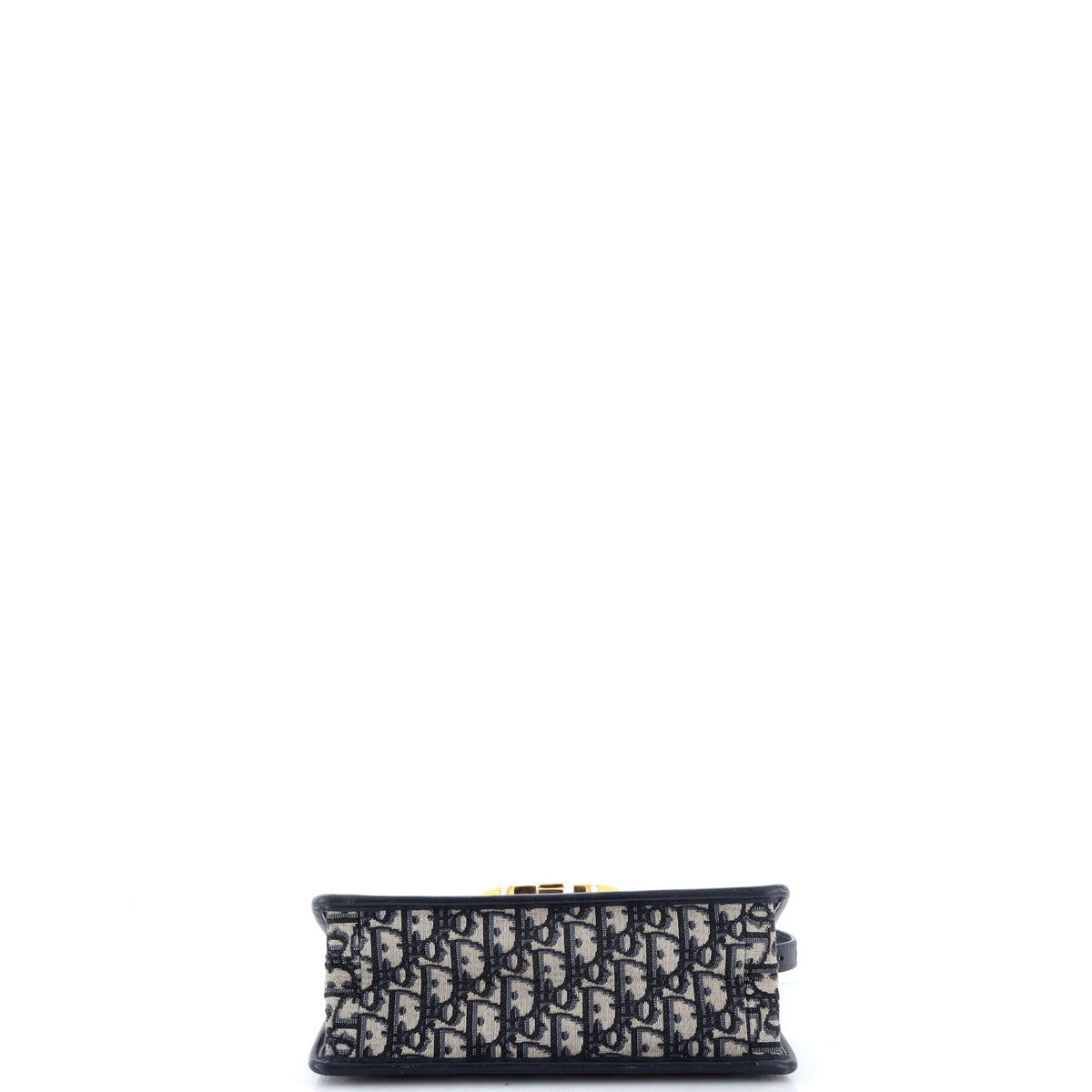 30 Montaigne Chain Flap Bag Oblique Canvas East West
