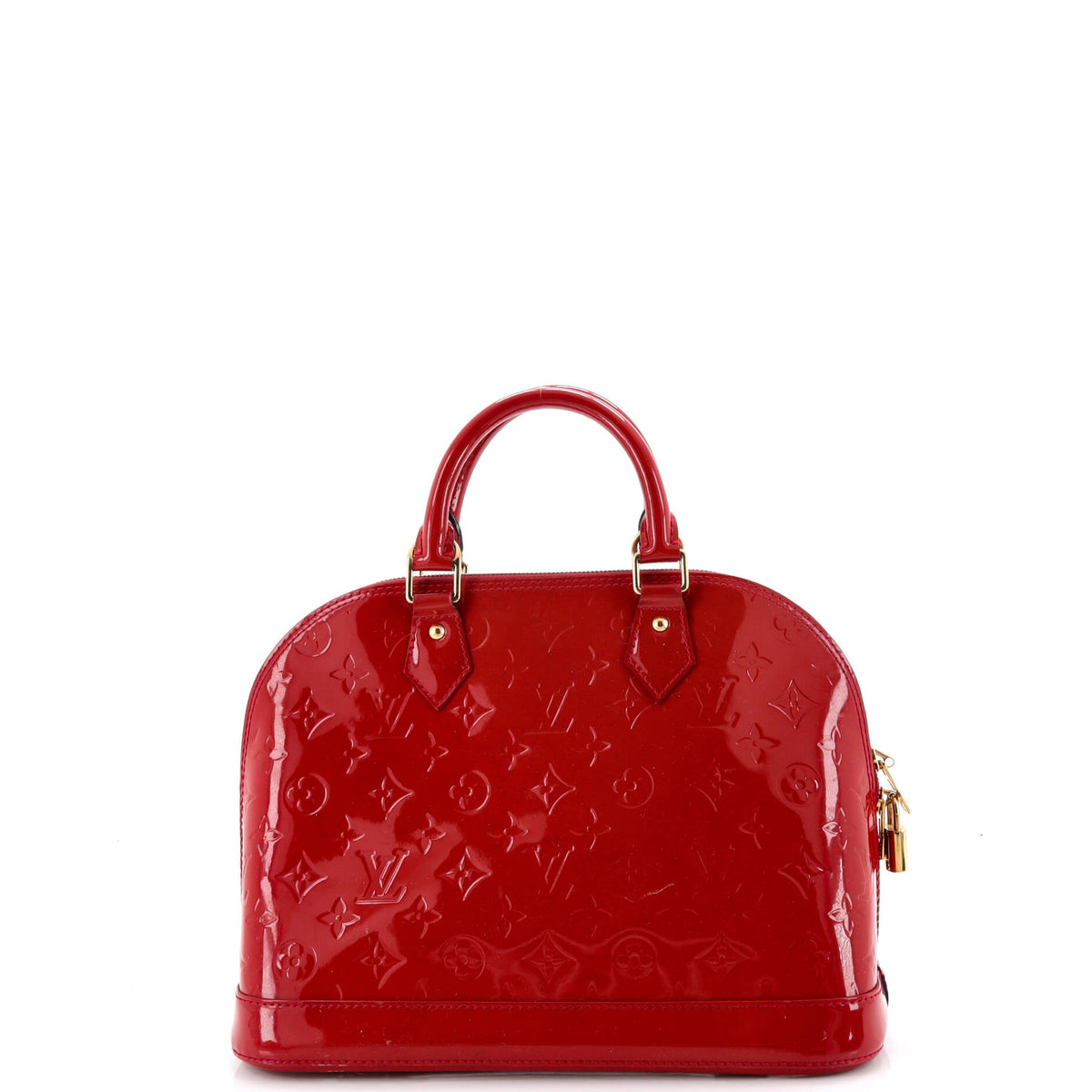 Alma Handbag Monogram Vernis PM