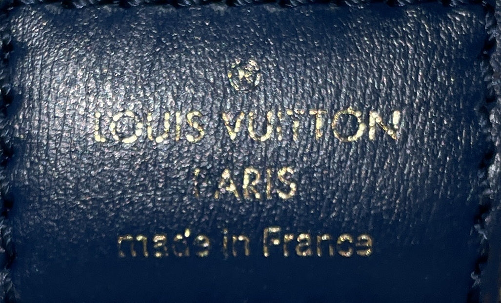 Loop Handbag Monogram Jacquard Denim
