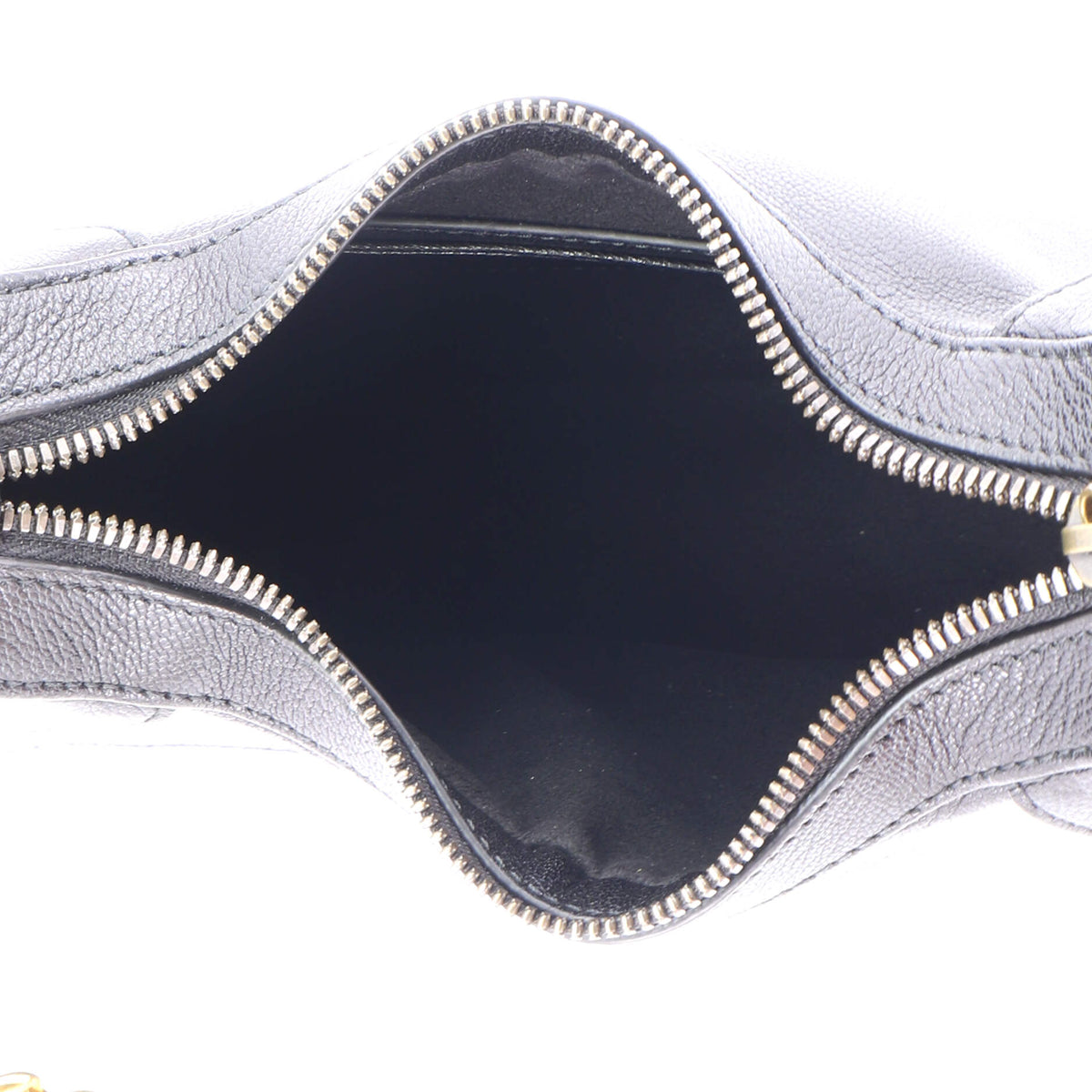 Aphrodite Zip Shoulder Bag Leather Small