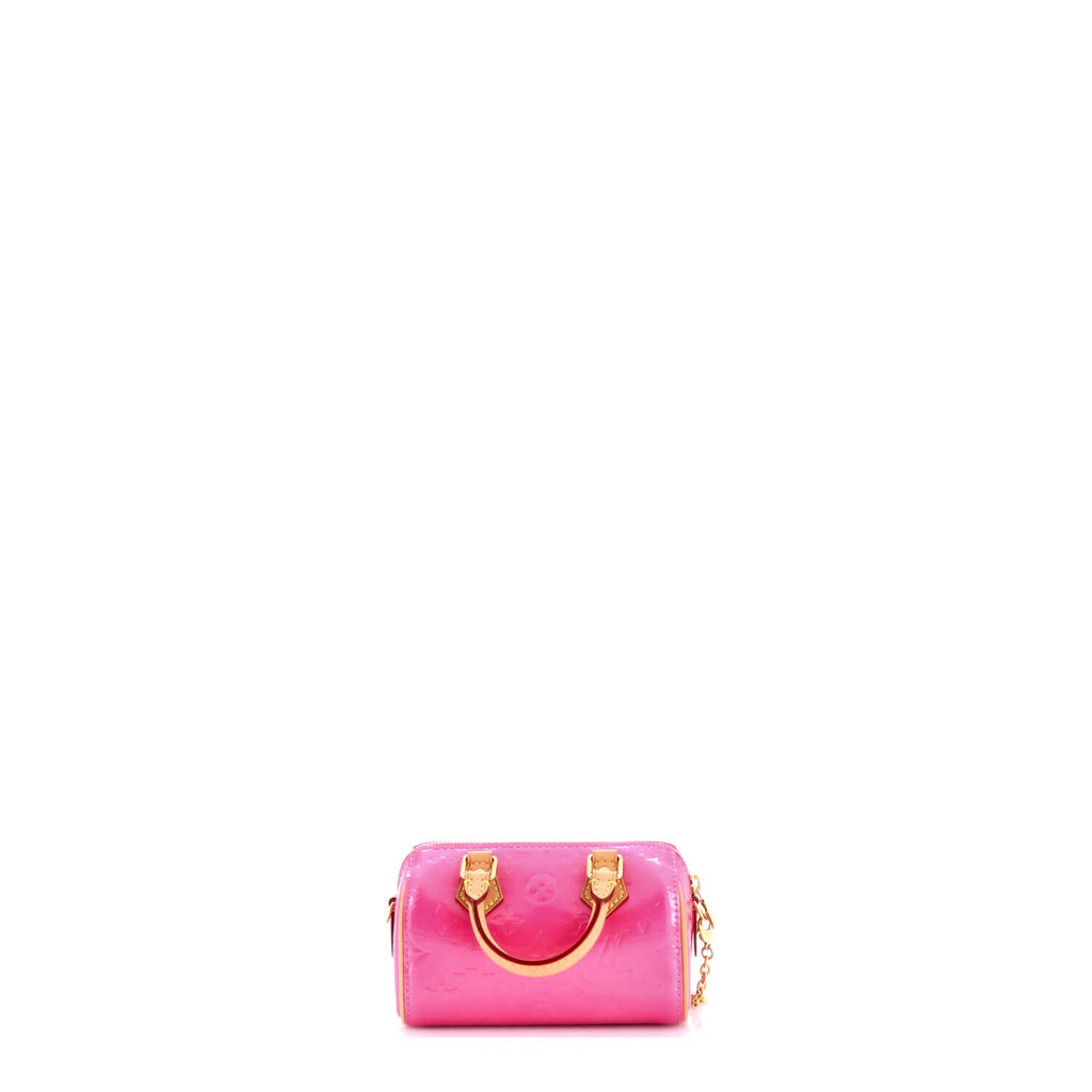 Chain Speedy Bandouliere NM Bag Limited Edition Valentine Monogram Vernis Nano