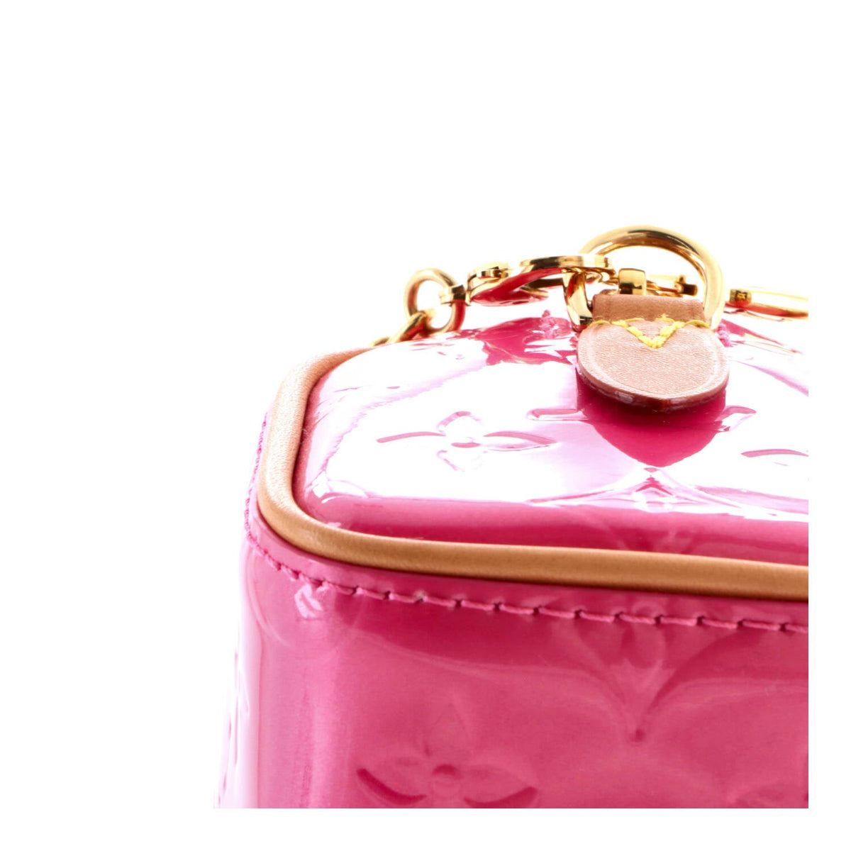 Chain Speedy Bandouliere NM Bag Limited Edition Valentine Monogram Vernis Nano