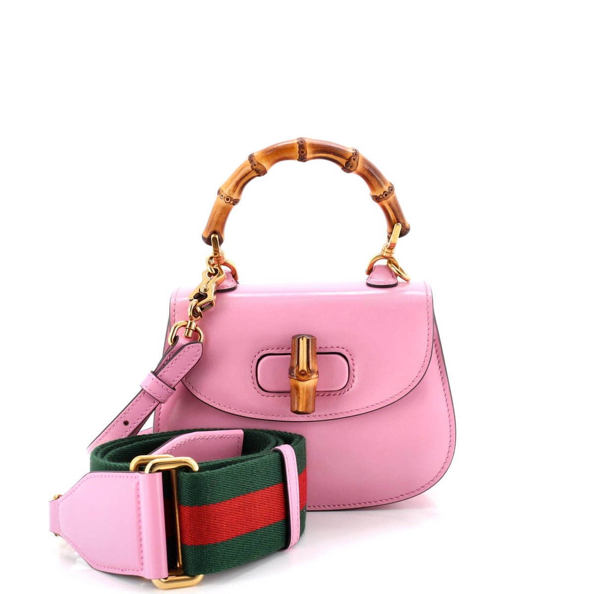 Bamboo 1947 Top Handle Bag Leather Mini