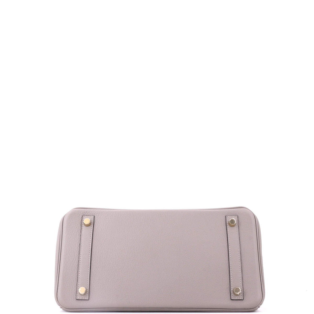 Birkin Handbag Gris Asphalte Novillo with Gold Hardware 30