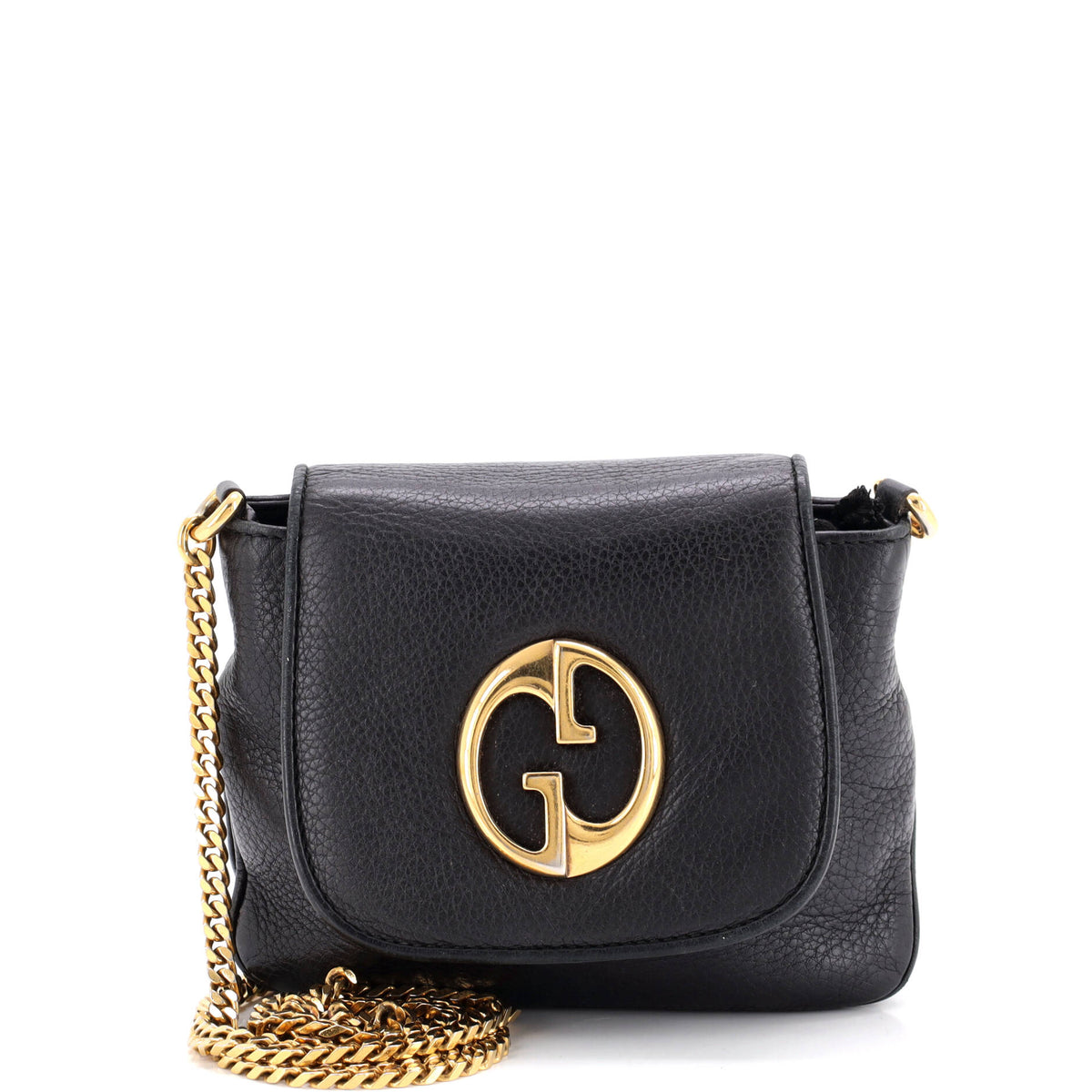 1973 Chain Shoulder Bag Leather Small