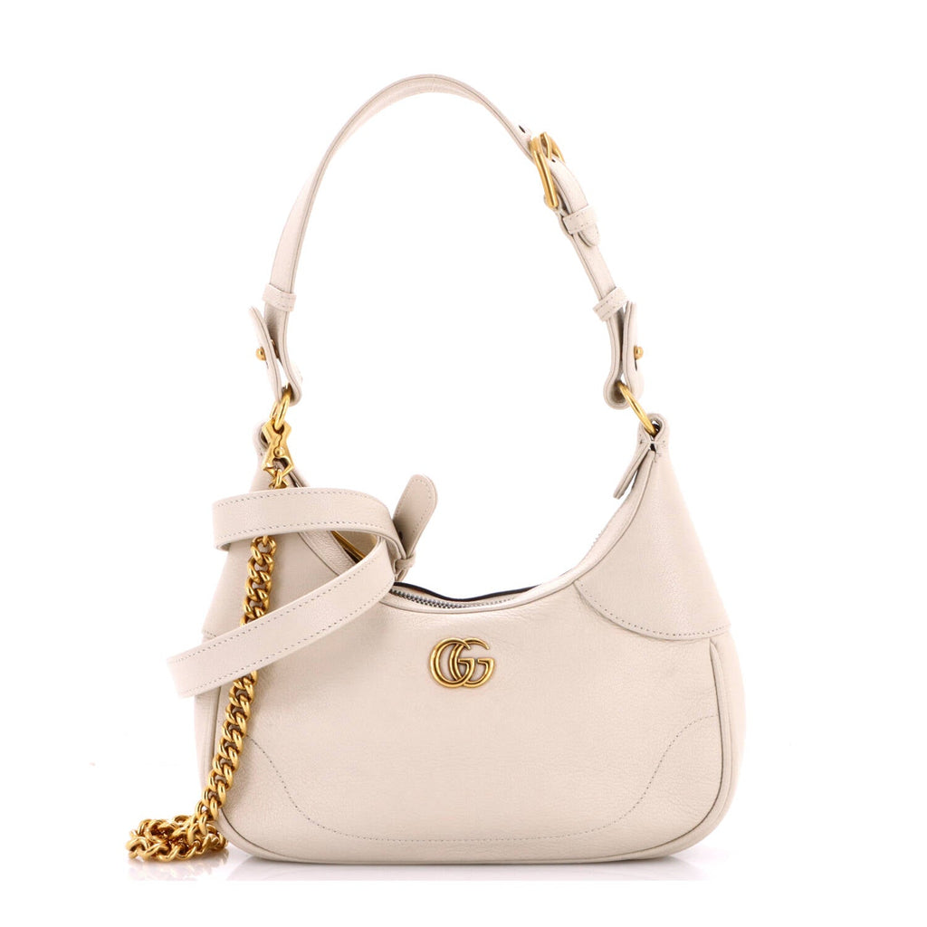 Aphrodite Zip Shoulder Bag Leather Small