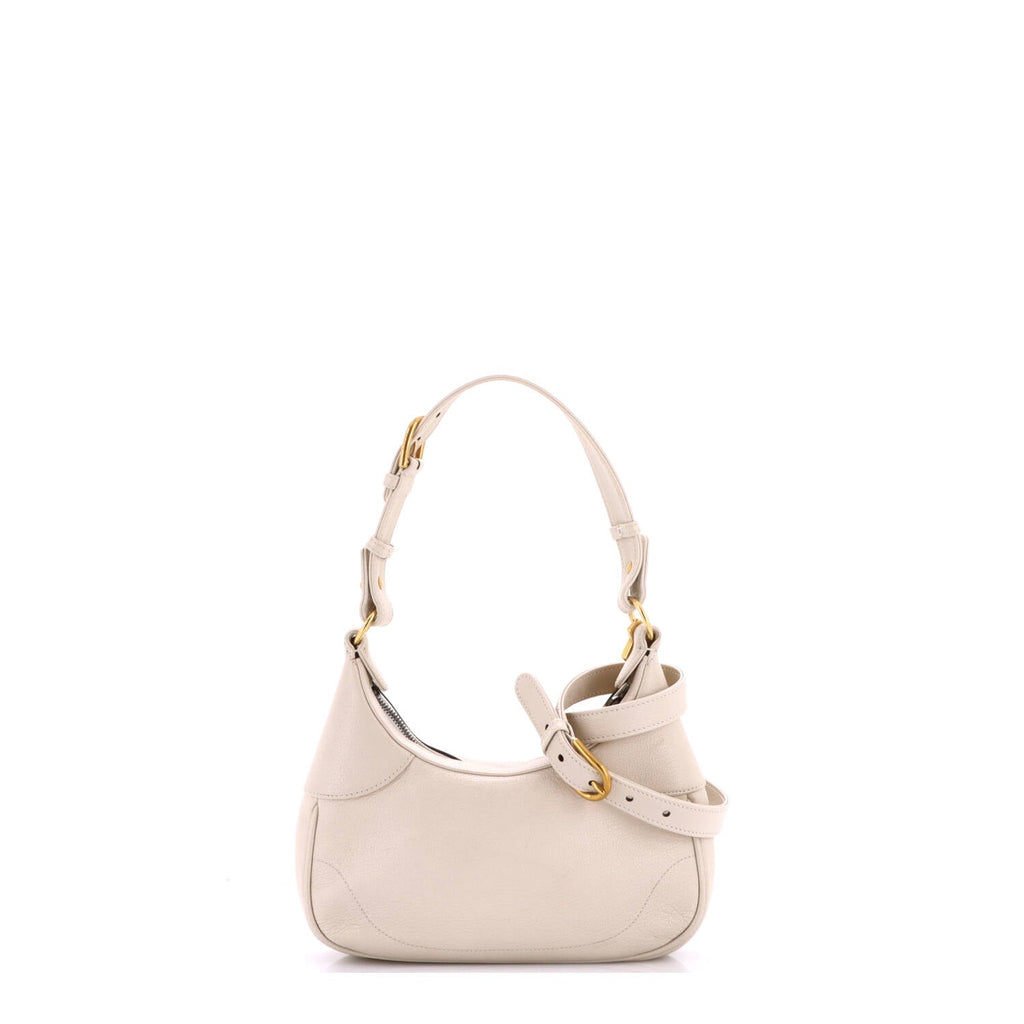 Aphrodite Zip Shoulder Bag Leather Small