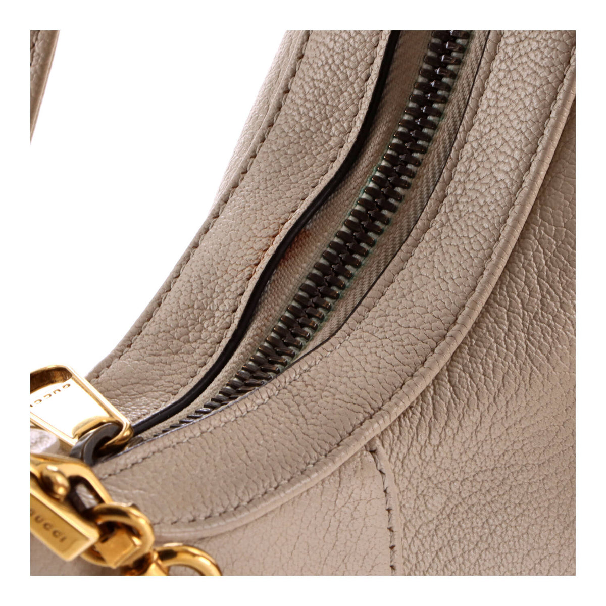 Aphrodite Zip Shoulder Bag Leather Small