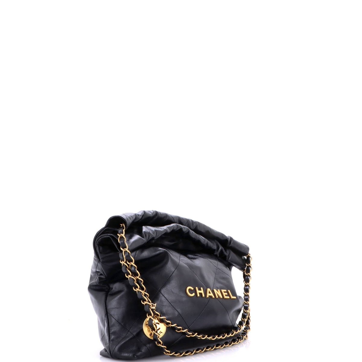 22 Chain Hobo Quilted Calfskin Small