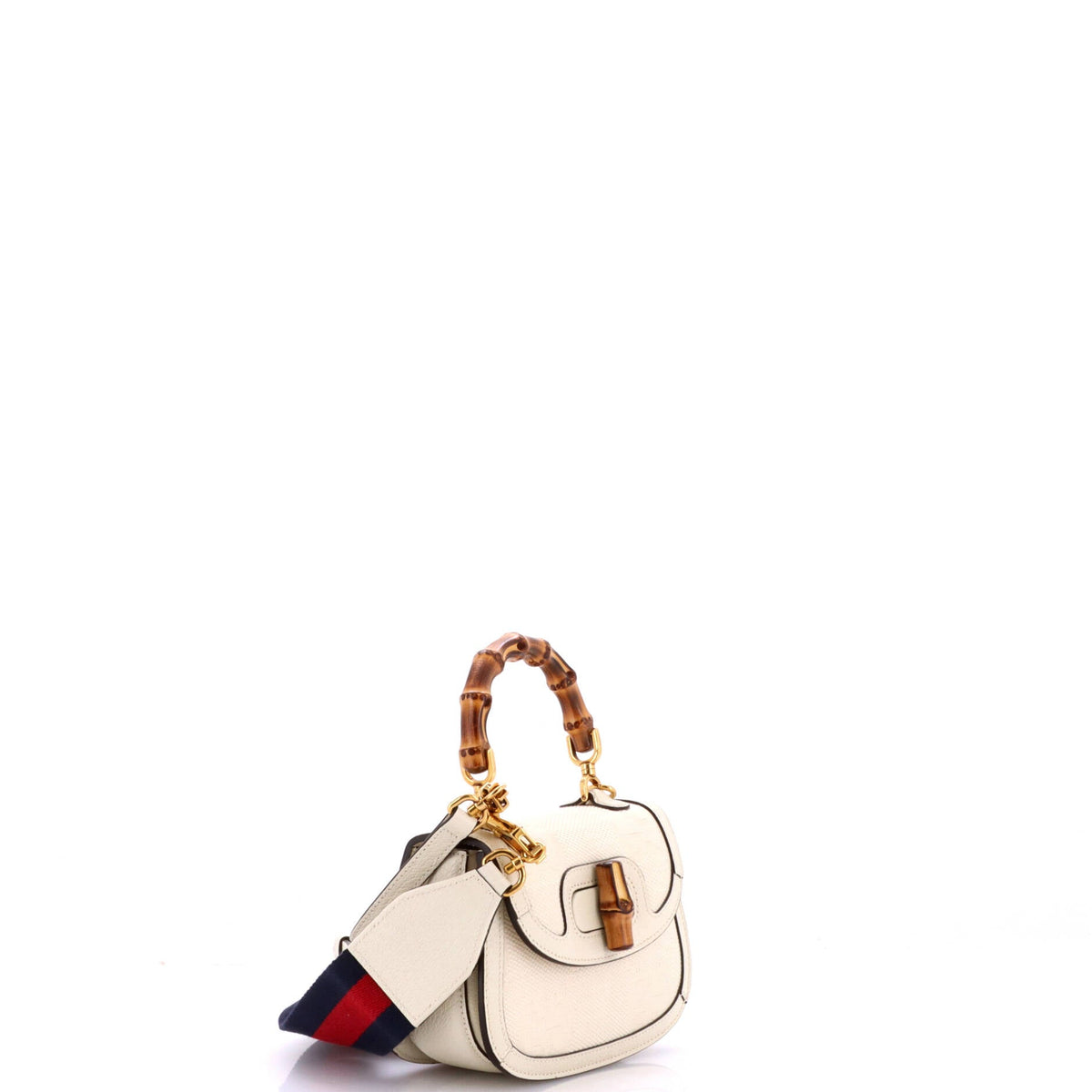 Bamboo 1947 Top Handle Bag Jumbo GG Canvas Mini
