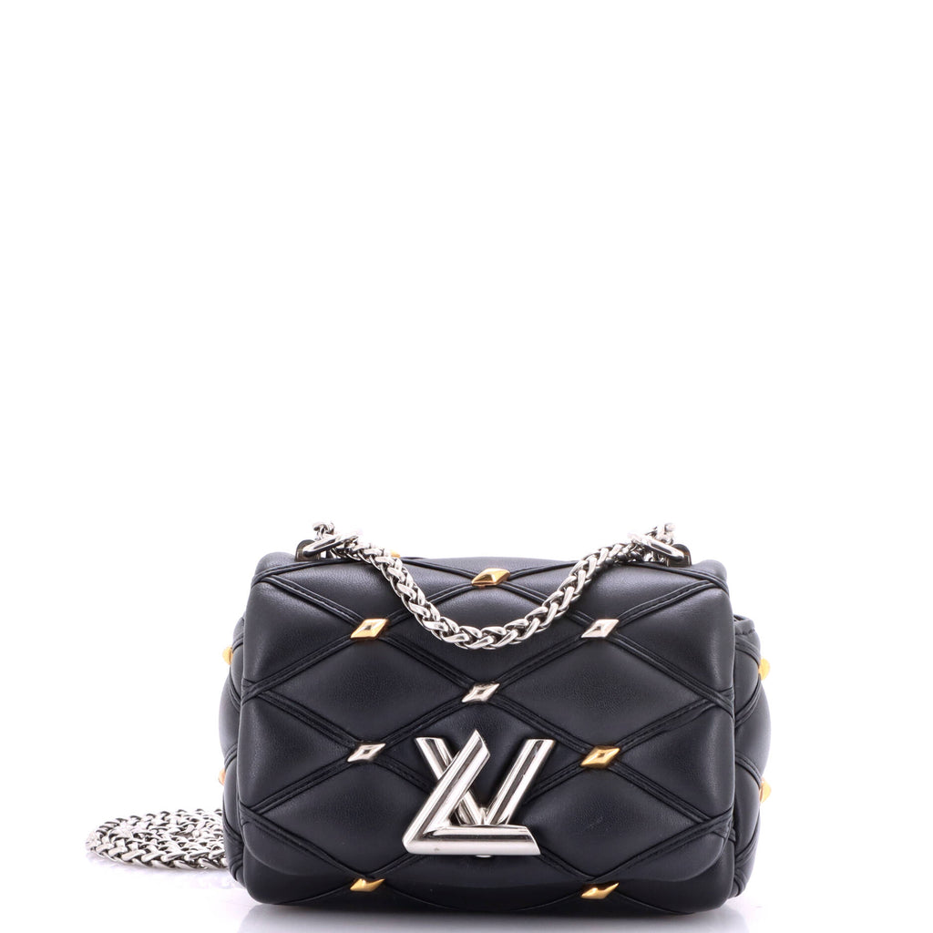 Pico GO-14 Handbag Studded Malletage Leather