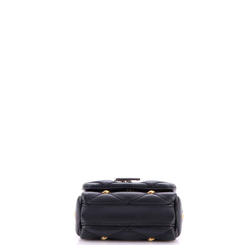 Pico GO-14 Handbag Studded Malletage Leather