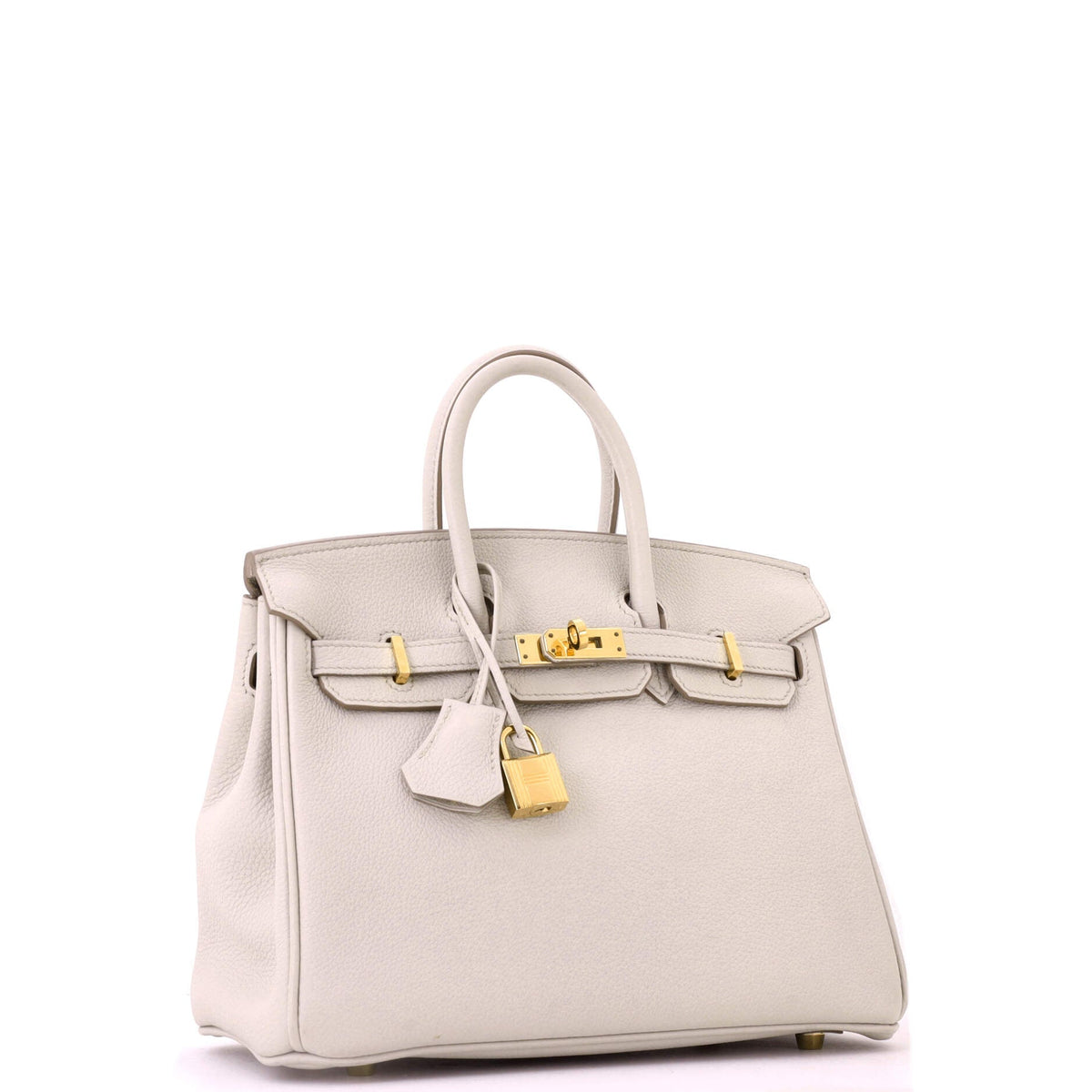 Birkin Handbag Béton Togo with Gold Hardware 25