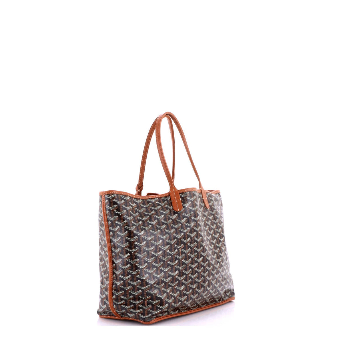 Anjou Reversible Tote Coated Canvas PM