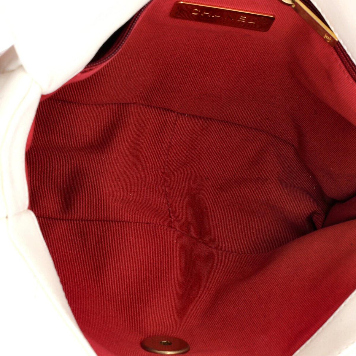 19 Flap Bag Quilted Leather Medium