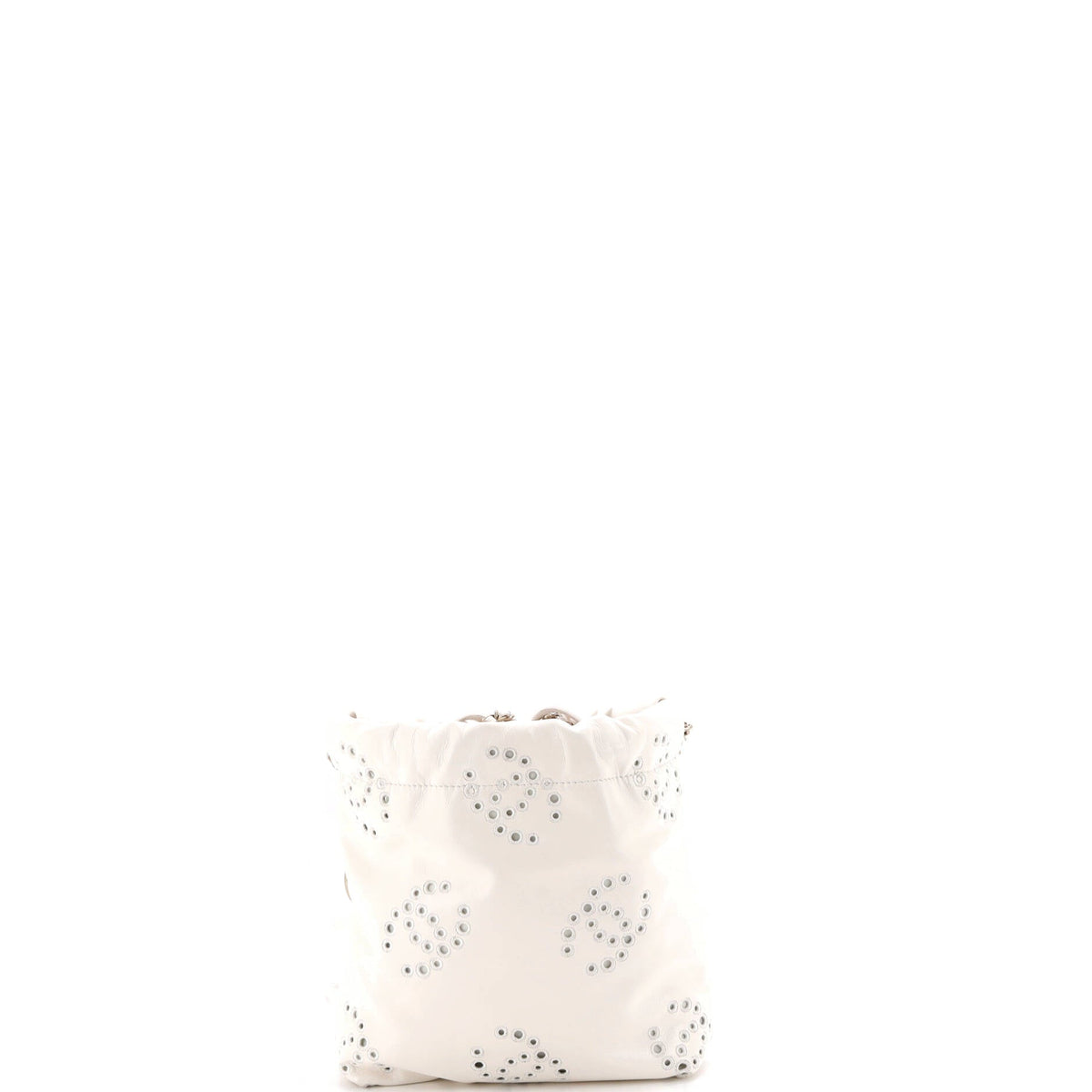 22 Chain Hobo CC Eyelet Embroidered Calfskin Mini