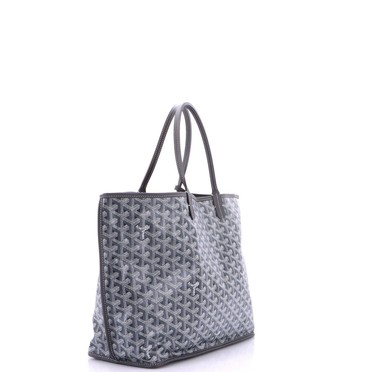 Anjou Reversible Tote Coated Canvas PM