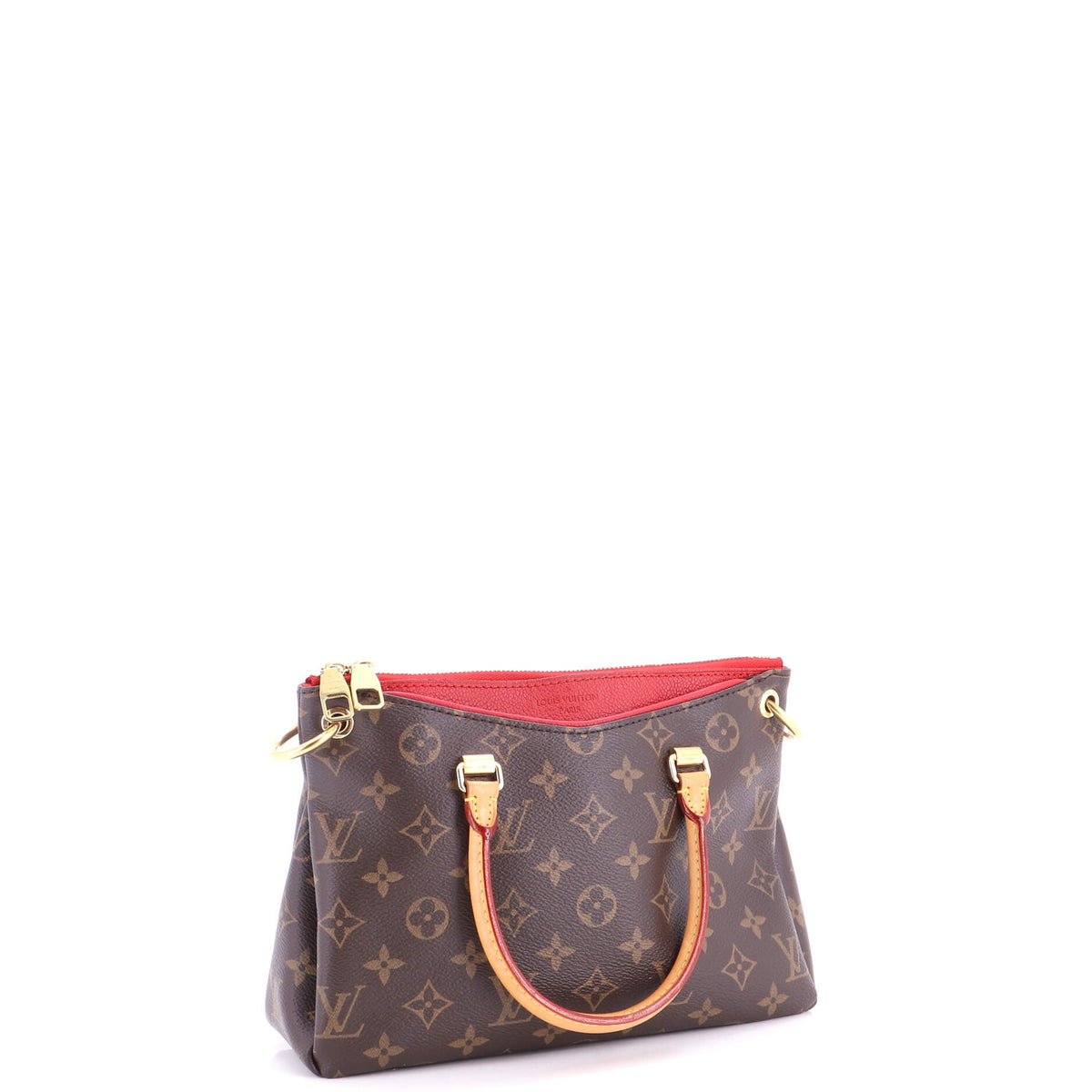 Pallas Tote Monogram Canvas with Leather BB