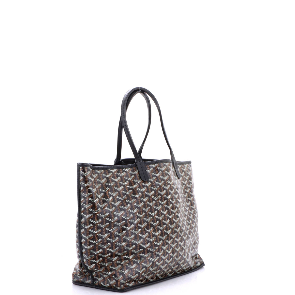 Anjou Reversible Tote Coated Canvas PM