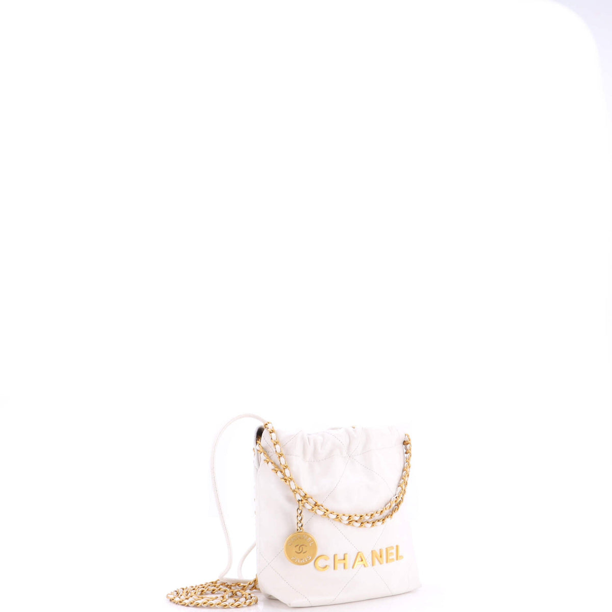 22 Chain Hobo Quilted Calfskin Mini