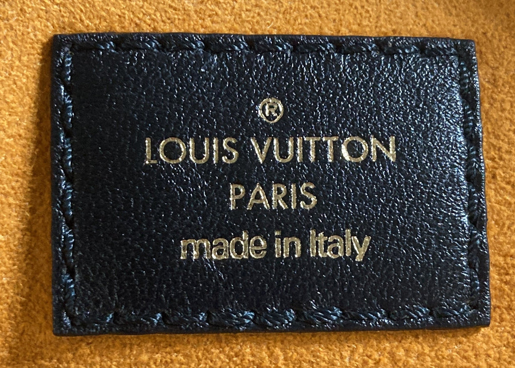 Coussin Bag Monogram Embossed Lambskin MM