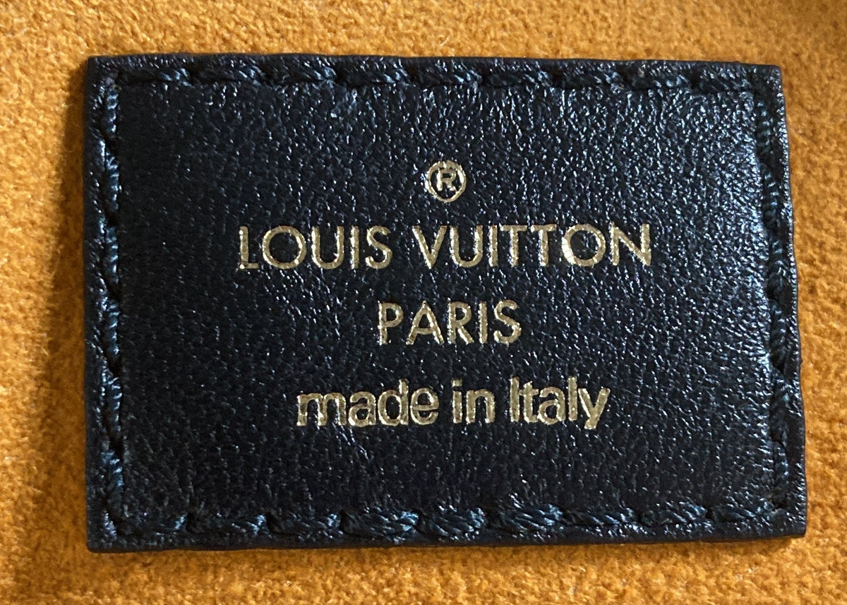 Coussin Bag Monogram Embossed Lambskin MM