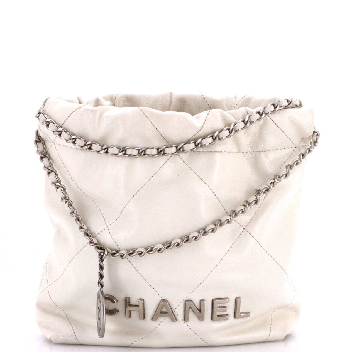 22 Chain Hobo Quilted Calfskin Mini