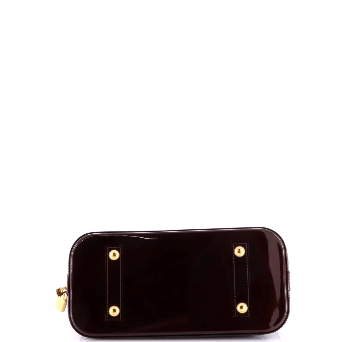 Alma Handbag Monogram Vernis PM