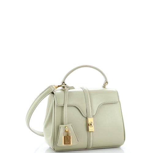 16 Top Handle Bag Smooth Calfskin Mini