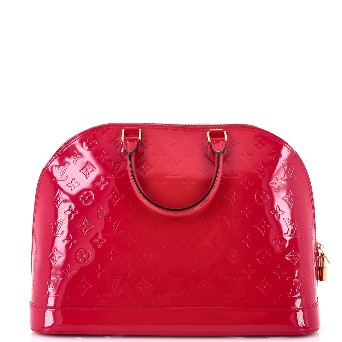 Alma Handbag Monogram Vernis GM