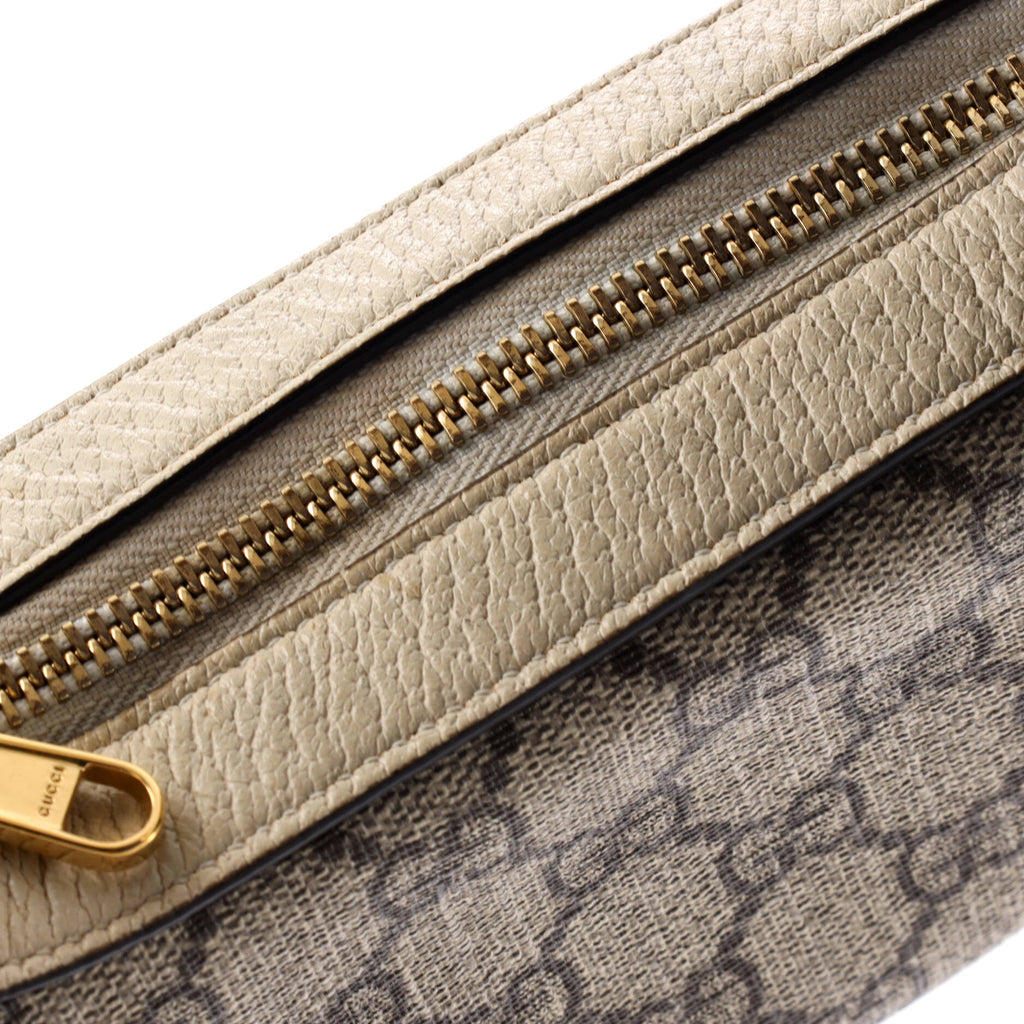 Ophidia Half Moon Bag GG Coated Canvas Mini