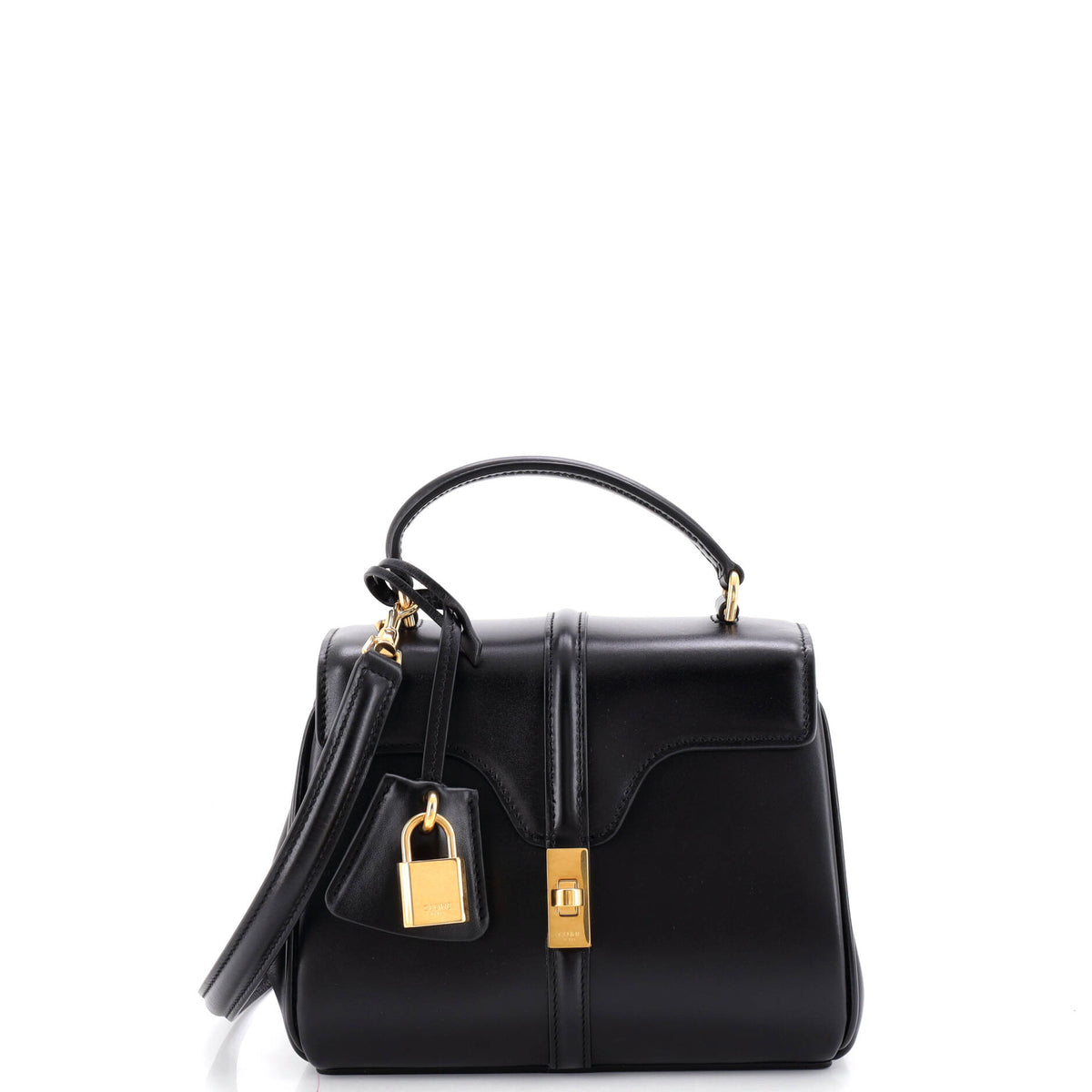 16 Top Handle Bag Smooth Calfskin Mini