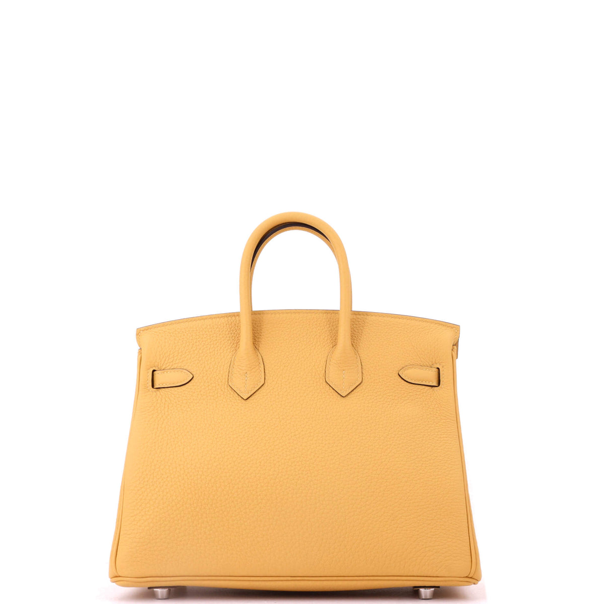Birkin Handbag Paille Togo with Palladium Hardware 25