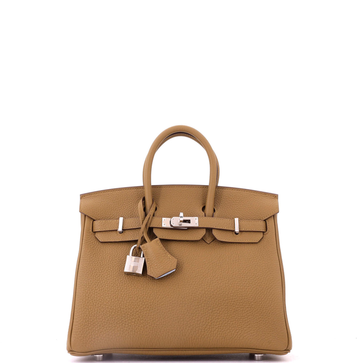 Birkin Handbag Verso Togo with Palladium Hardware 25
