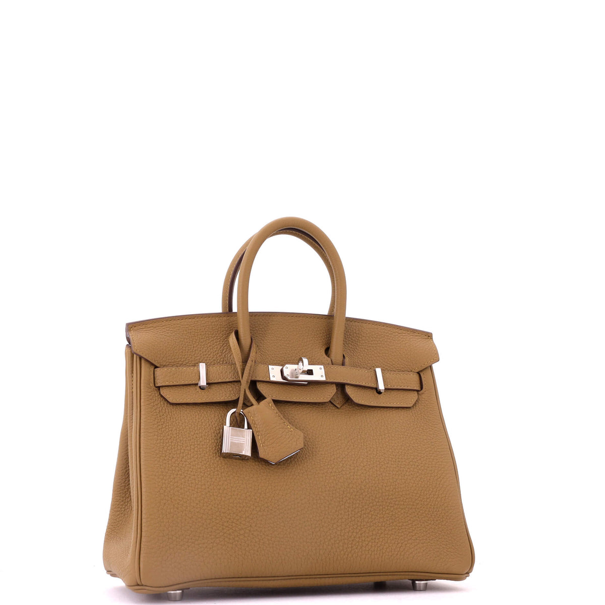 Birkin Handbag Verso Togo with Palladium Hardware 25