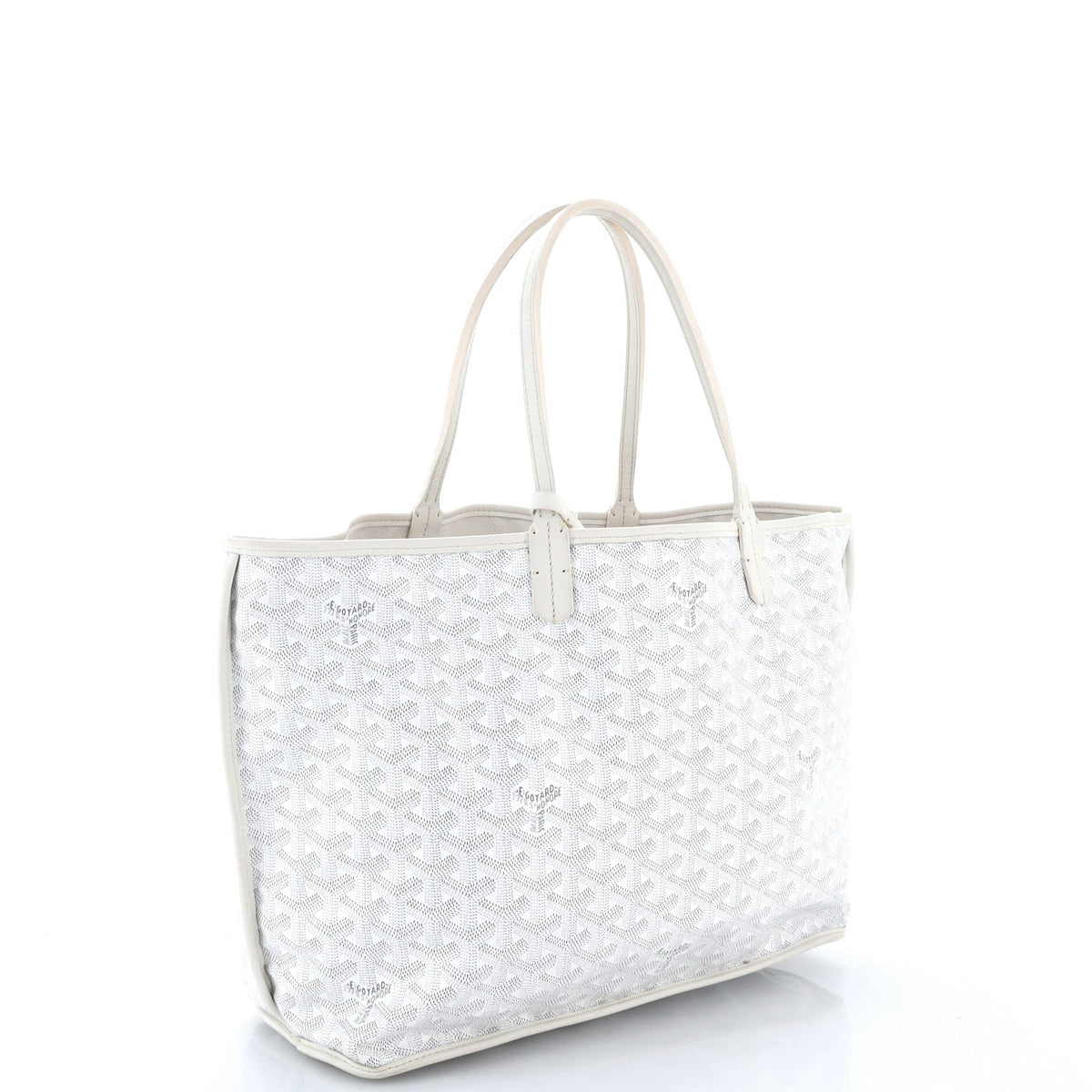 Anjou Reversible Tote Coated Canvas PM