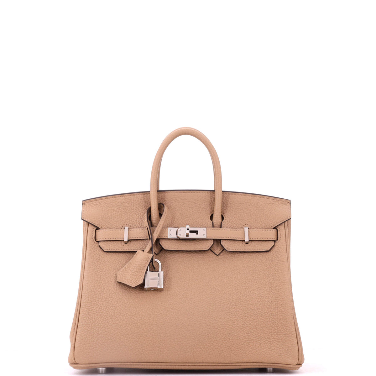 Birkin Handbag Chai Togo with Palladium Hardware 25