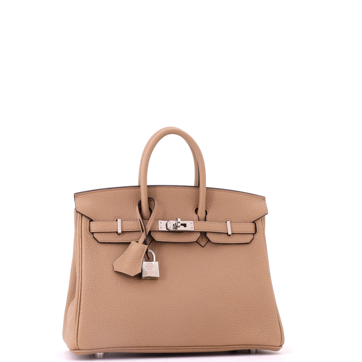Birkin Handbag Chai Togo with Palladium Hardware 25