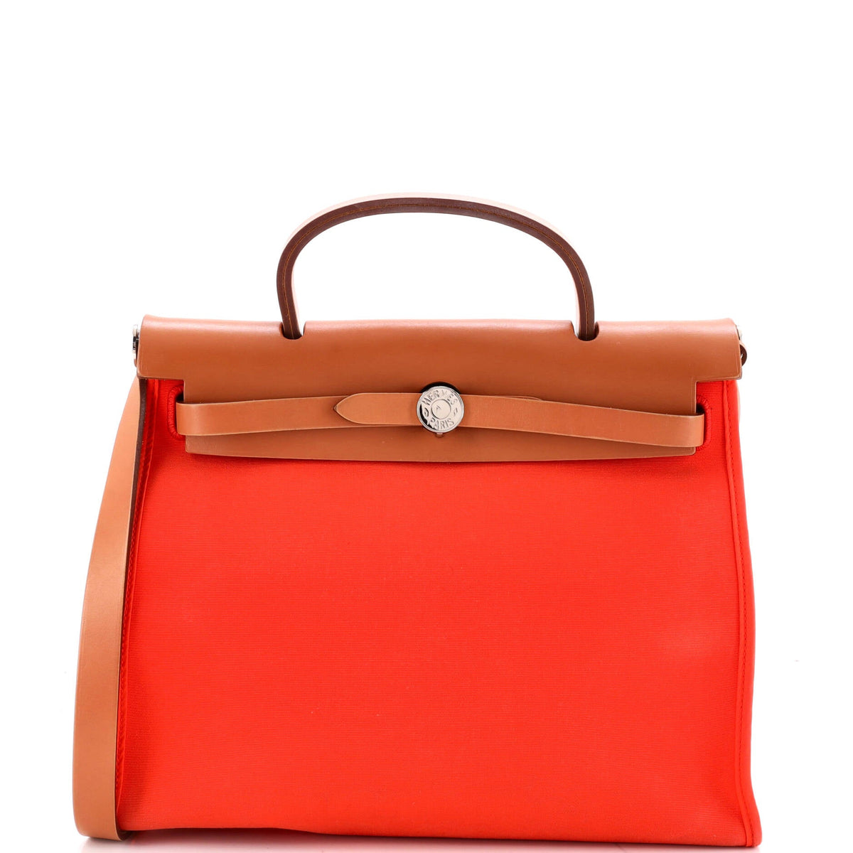 Herbag Zip Leather and Toile 31