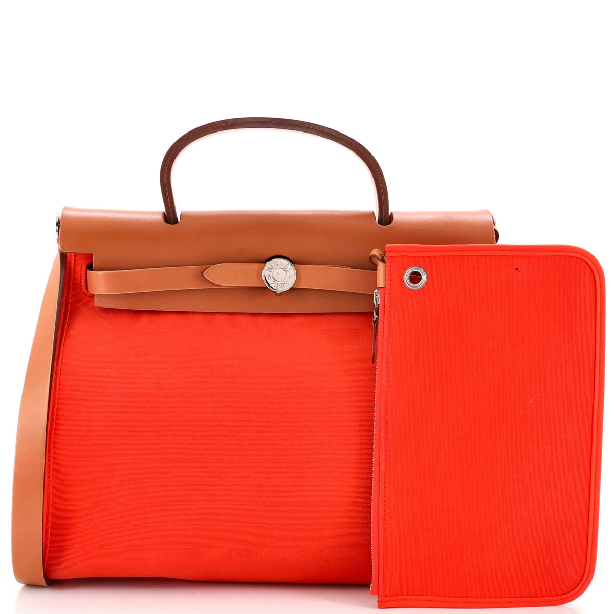 Herbag Zip Leather and Toile 31