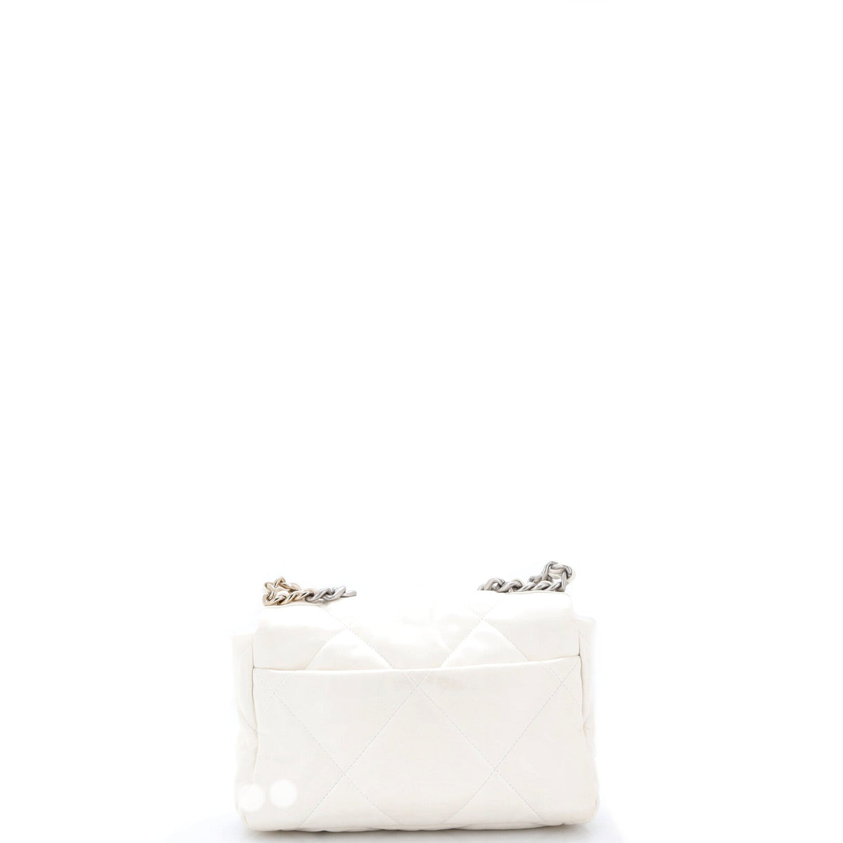 19 Flap Bag Quilted Leather Medium