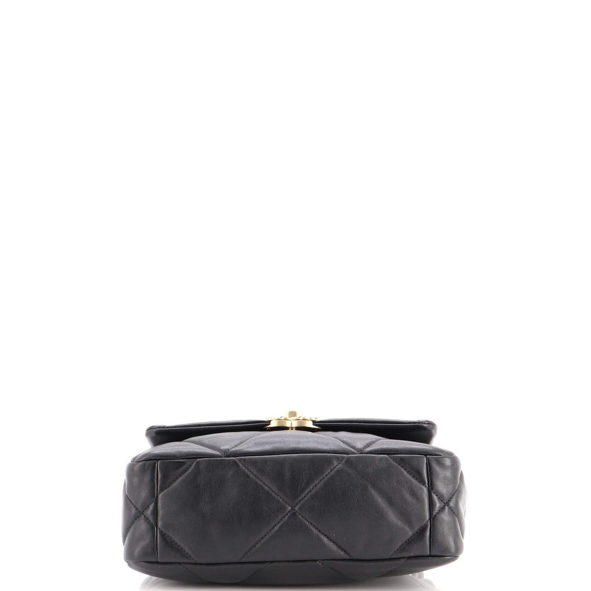 19 Flap Bag Quilted Leather Medium
