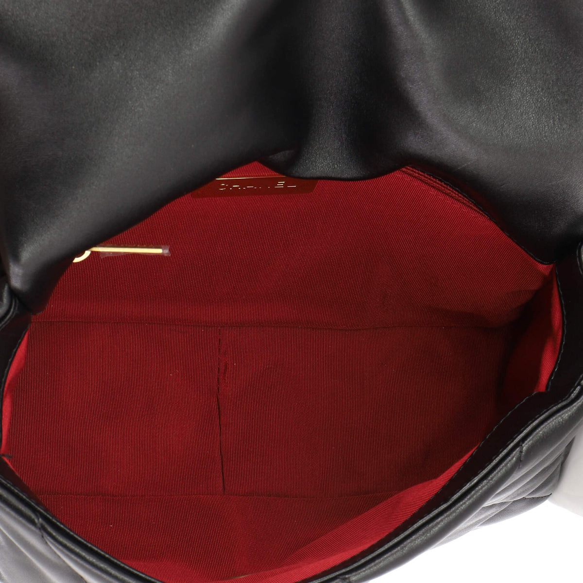 19 Flap Bag Quilted Leather Medium