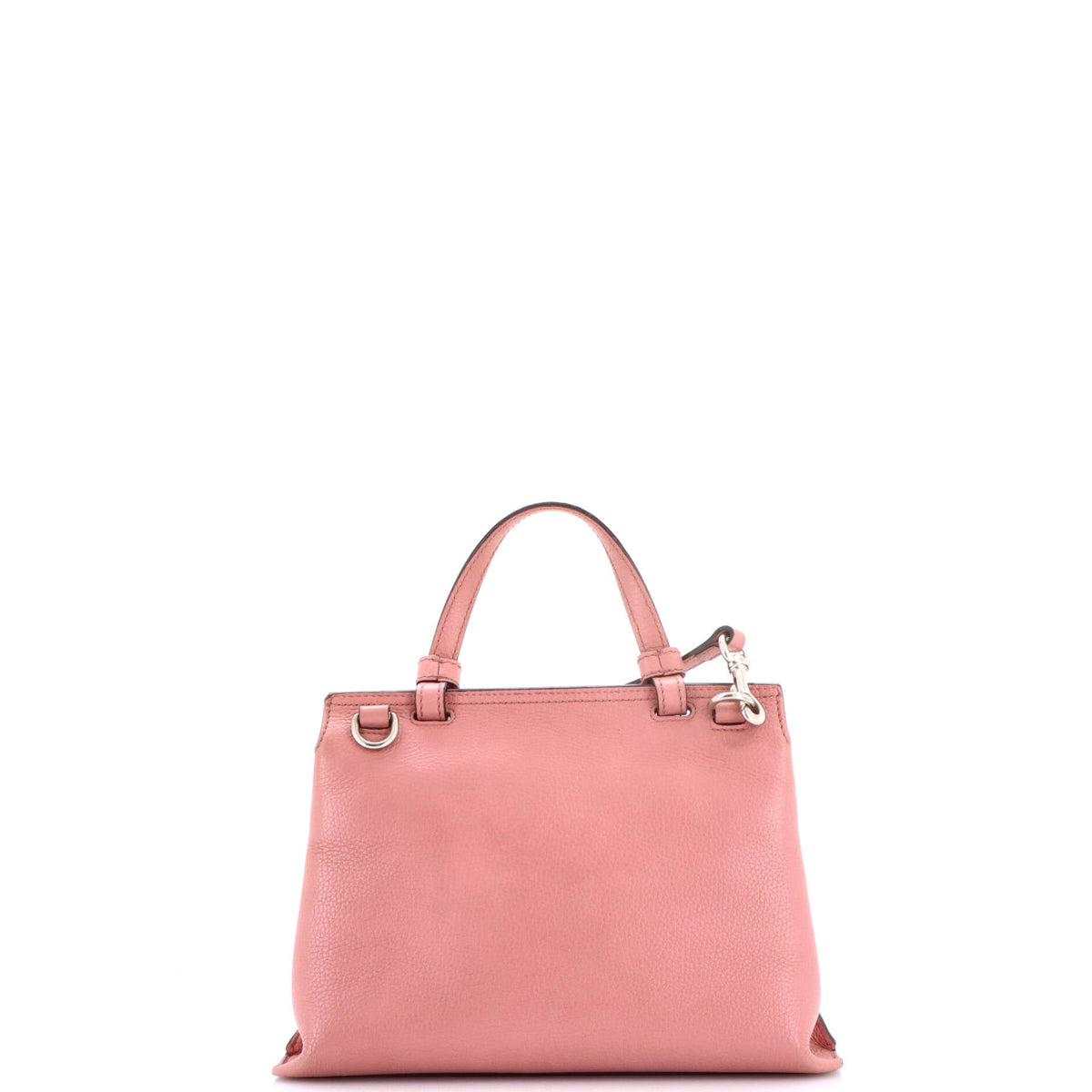 Bamboo Daily Top Handle Bag Leather Small