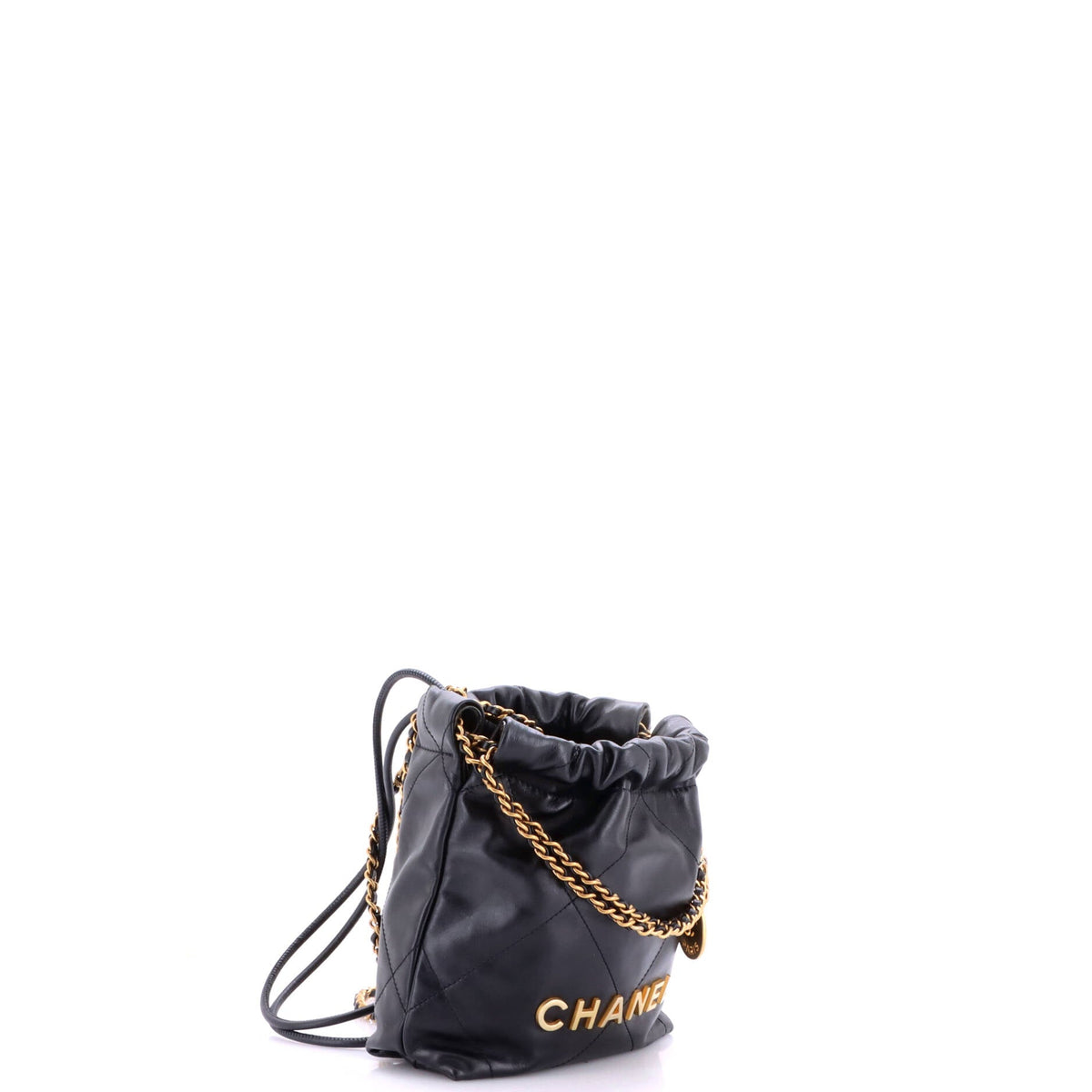 22 Chain Hobo Quilted Calfskin Mini