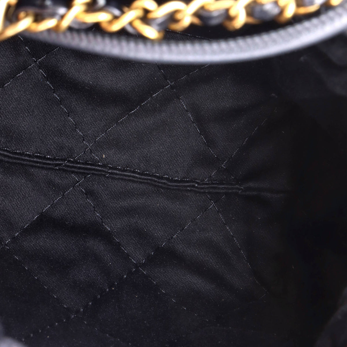 22 Chain Hobo Quilted Calfskin Mini