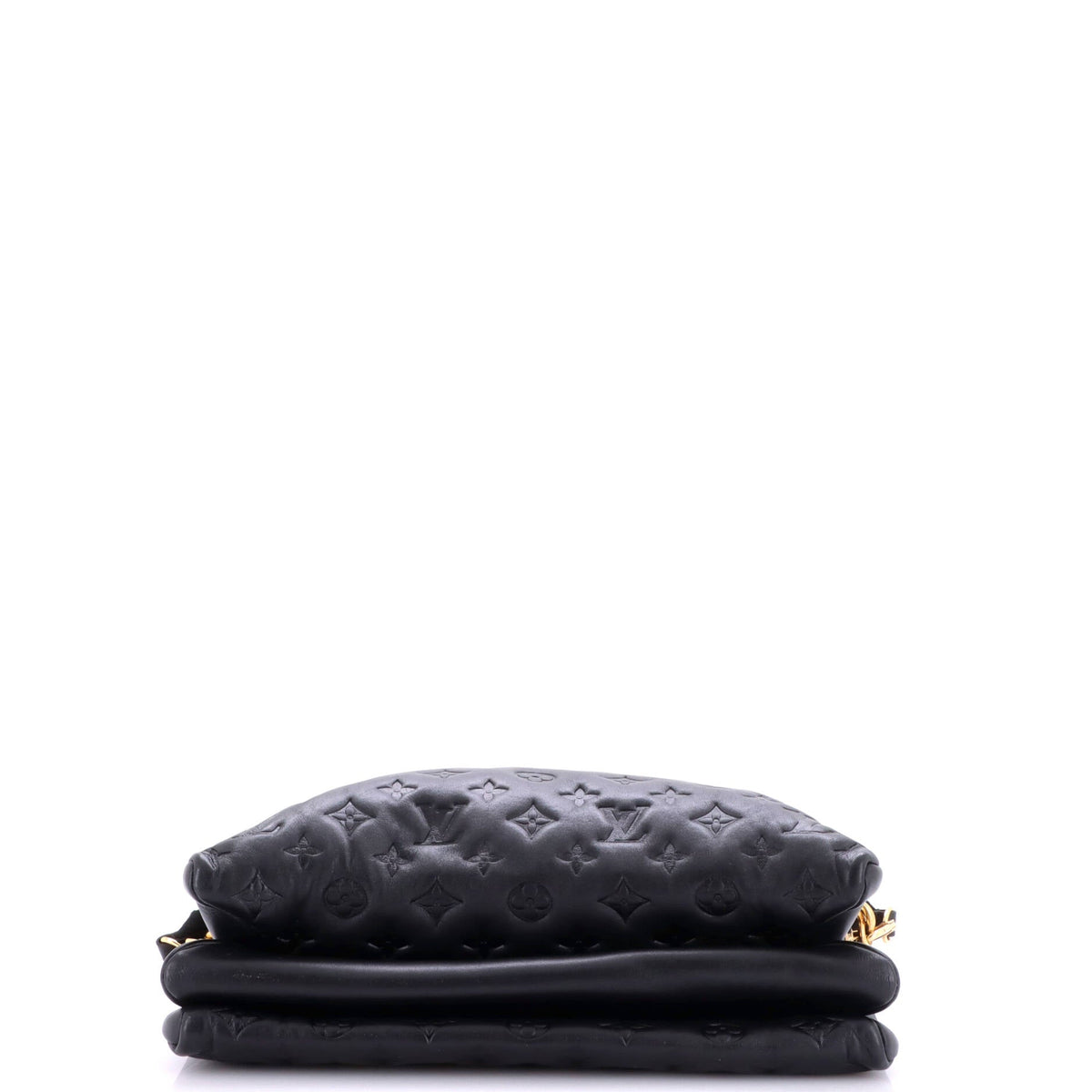 Coussin Bag Monogram Embossed Lambskin MM